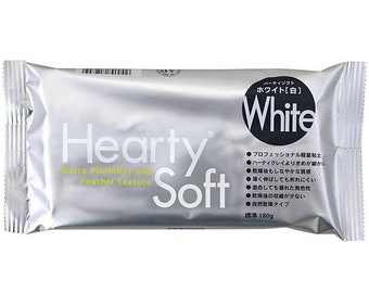 Japan Hearty Soft Clay (Air Dry Lightweight Clay) 180g / 6.34 ounces for Making Fake sweets / Accessories / Figures / For Kids Crafts