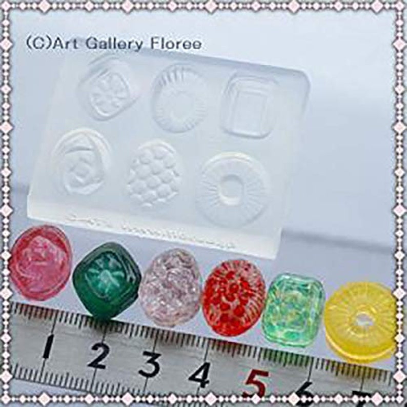 Silicone Mold Candy Drops S Size Mold Hard Candy Soft Mold Etsy