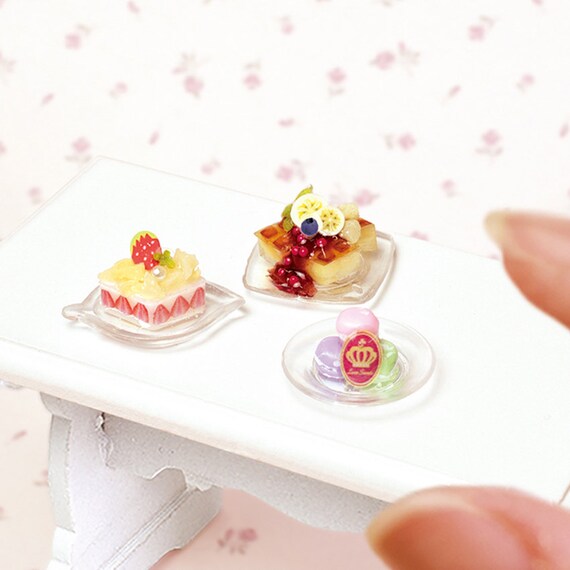 Craft Kit Box Set Miniature Dessert Sweets Resin Crafting Etsy