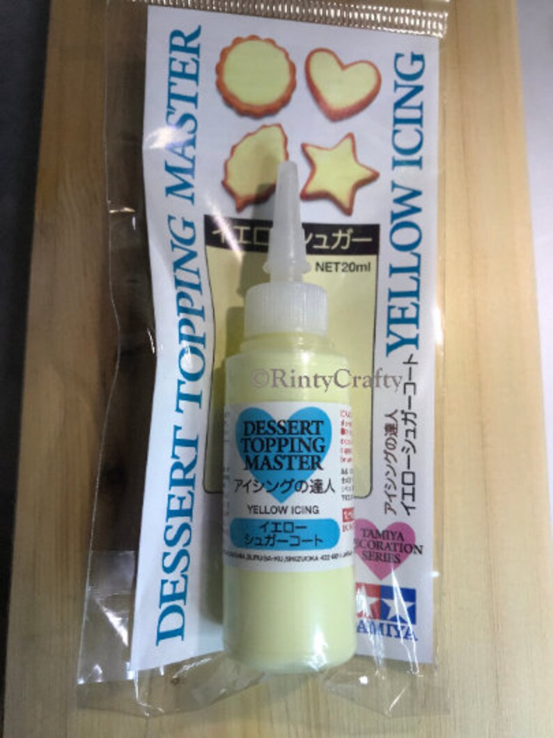 SET of 5 Colors TAMIYA Dessert Topping Master Pastel Icing Etsy