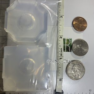 Silicone Mold Water Slime Mold, Tear Drop Water Drop Slime Dragon Quest Silicone Two Part 3D Mold, for use with UV Resin - From Japan image 6