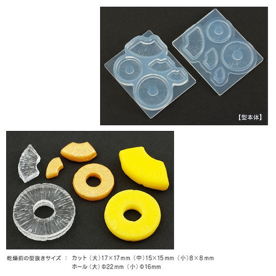 Silicone 3D Resin Mold Set, Miniature Hourglass Complete Making