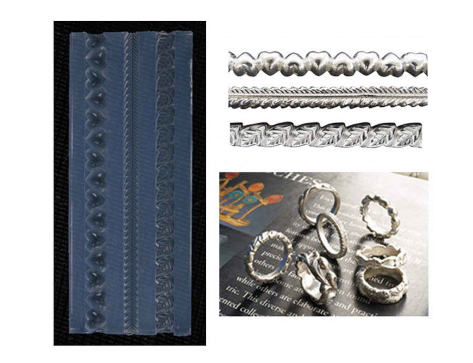 Silicone Mold Silver Ring Mold for Silver Clay Heart Ring Etsy