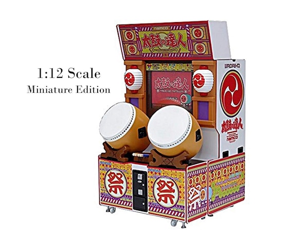 Japan Import 1//12 scale plastic kit arcade cabinet founder Taiko Drum Master