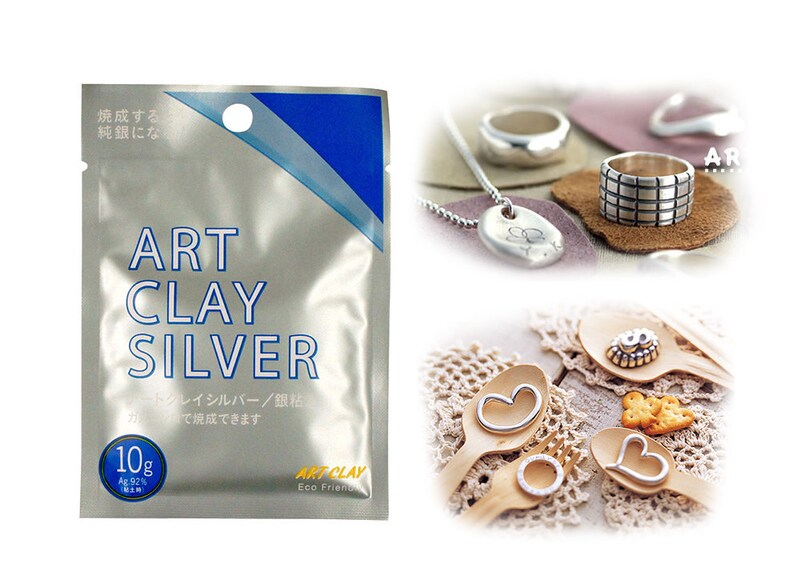 10g Silver Clay Art Sterling Silver Clay Jewelry Modeling Etsy