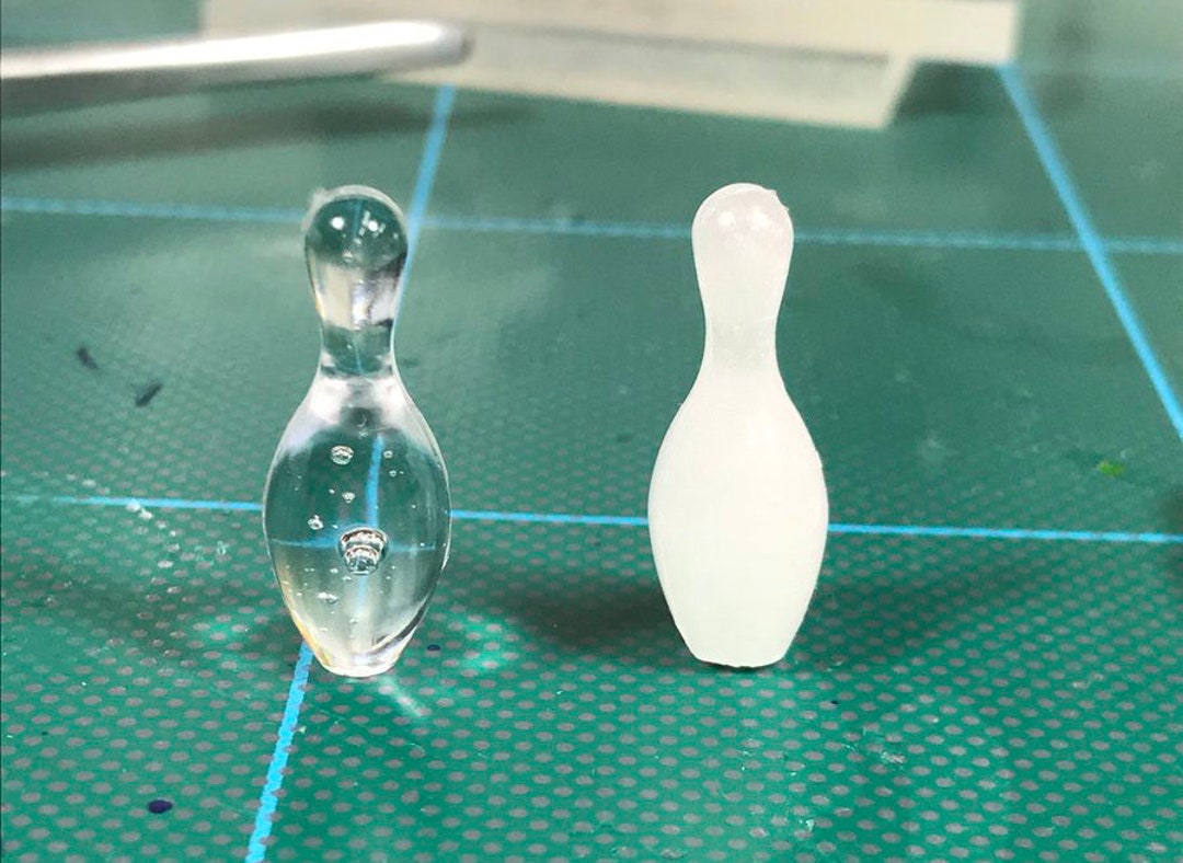 Silicone 3D Mold, Bowling Pin Mold, Miniature Bowling Pins, Silicone