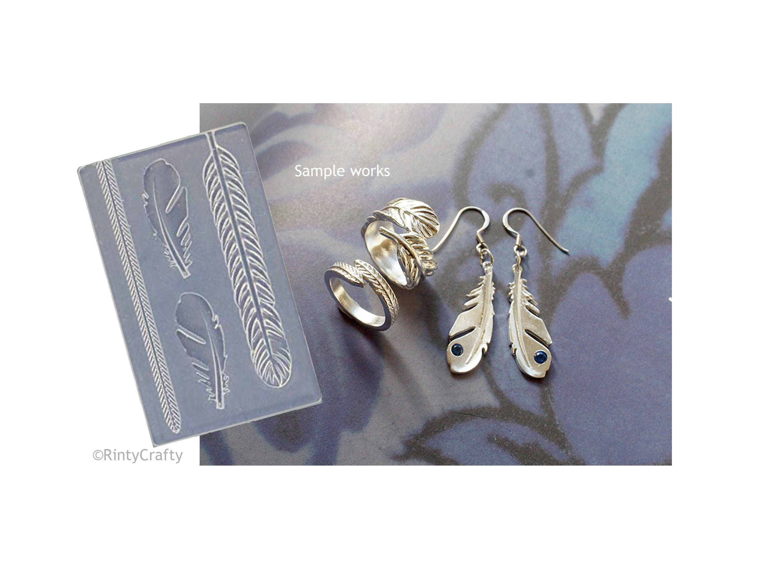 Silver Clay Made, Silver Clay Sterling, Handmade Silver Clay