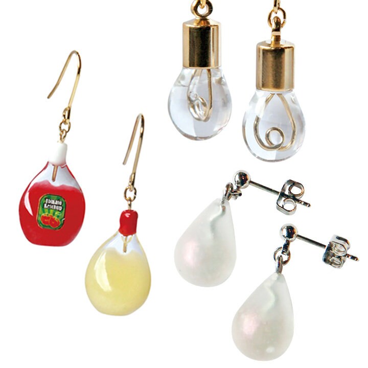 Flat Teardrop earrings clear silicone mold-60s earrings Drops Mold,ear –  House Of Molds