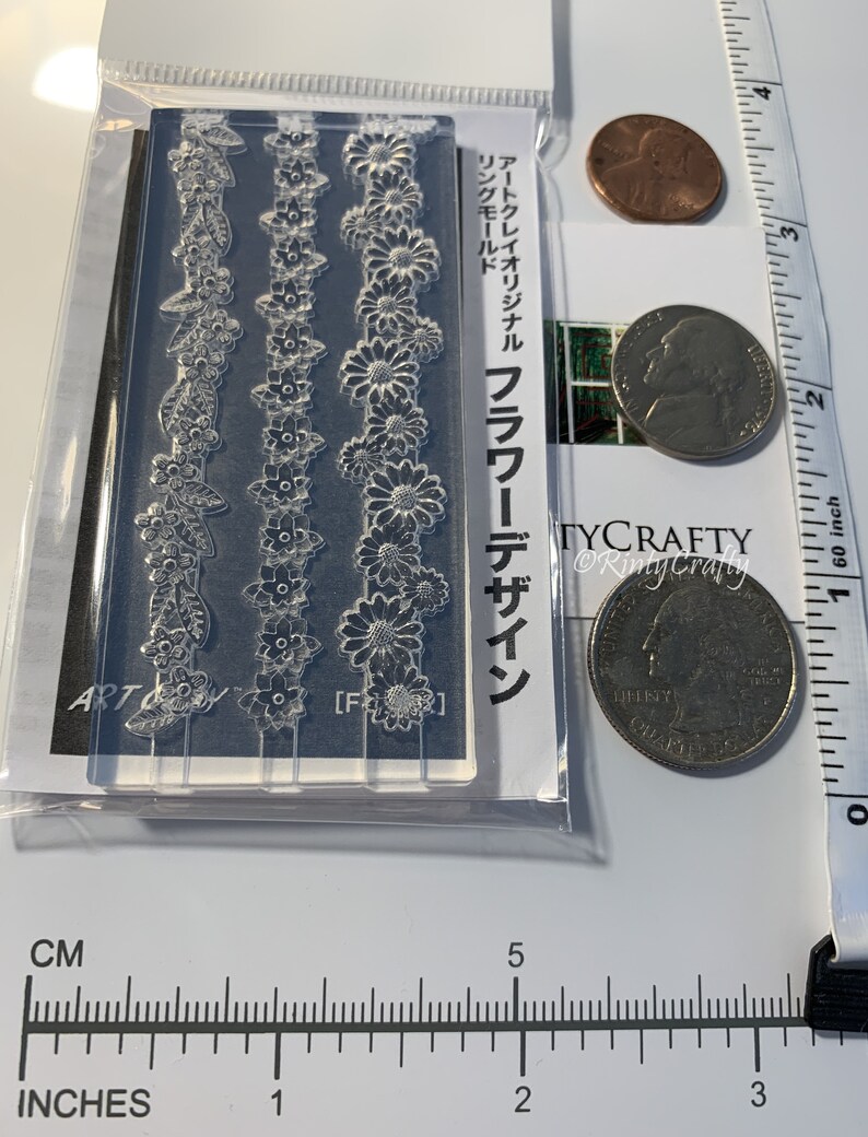 Silicone Mold Silver Ring Mold for Silver Clayleaf Ring Mold Etsy UK