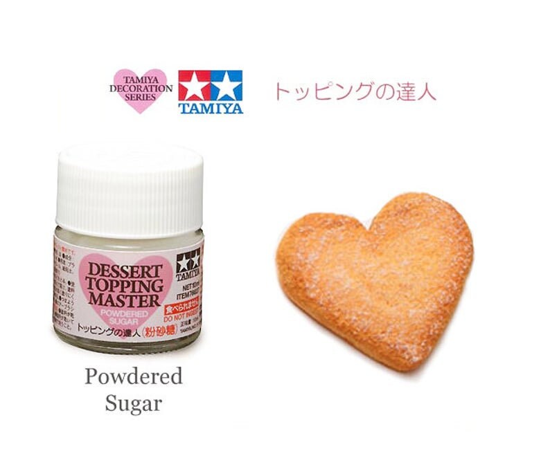 SET Tamiya Decoration Series Dessert Topping Master Sugar / Etsy