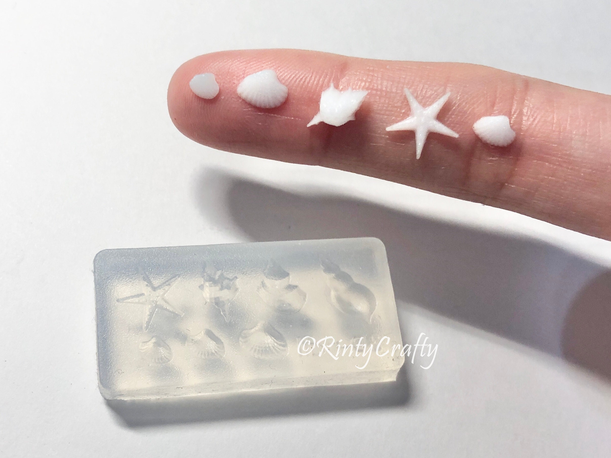 Microshell Mold Miniature Sea Shells Silicone Mold - Etsy