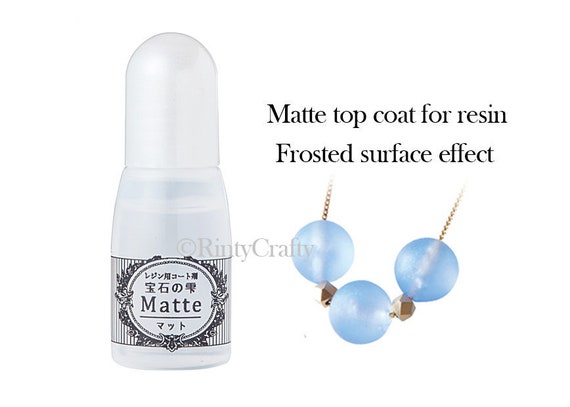 Padico Matte Resin Top Coat Waterproof for Resin Crafts, Epoxy, Direct from Japan, Creates Frosted Surface Effect