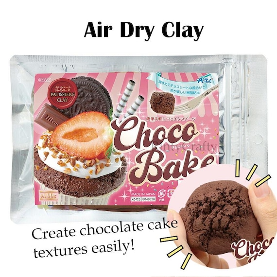 Japan Patissier Clay Series Choco Bake Air Dry Clay (100g