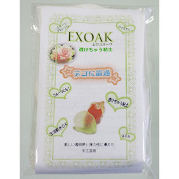 EXOAK Transparent Clay Japanese Air Dry Clay 150g Figurines / Doll