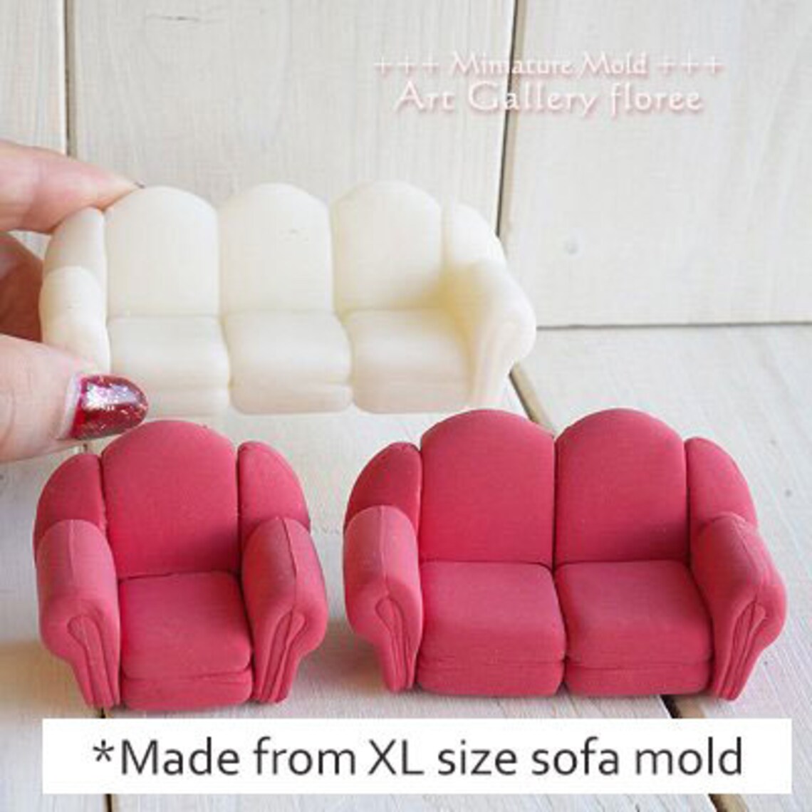 Silicone Mold Sofa Mold Miniature Furniture Mold for Etsy