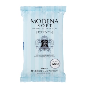 Auténtica arcilla polimérica japonesa Modena Soft (secado al aire), 150 g/5,29 onzas, para hacer dulces falsos, accesorios, joyas y flores