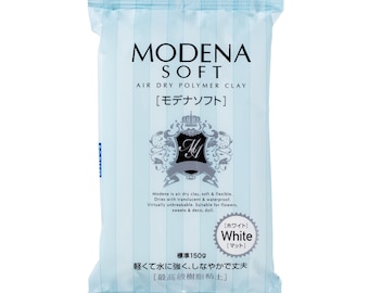 Japon Authentique Modena Soft (Air Dry Polymer Clay) 150g / 5,29 onces pour la fabrication de faux bonbons/accessoires/bijoux/fleurs