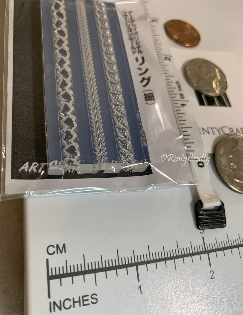 Silicone Mold Silver Ring Mold for Silver Clay Heart Ring Etsy