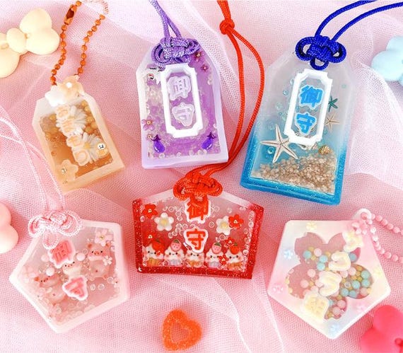 Silicone Mold, Japanese Omamori Shrine Blessing Amulet Charm