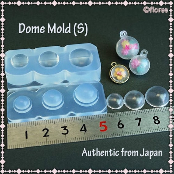 Miniature Mooncake Silicone Mold (4 Cavity), Dollhouse Food Mold, Do, MiniatureSweet, Kawaii Resin Crafts, Decoden Cabochons Supplies