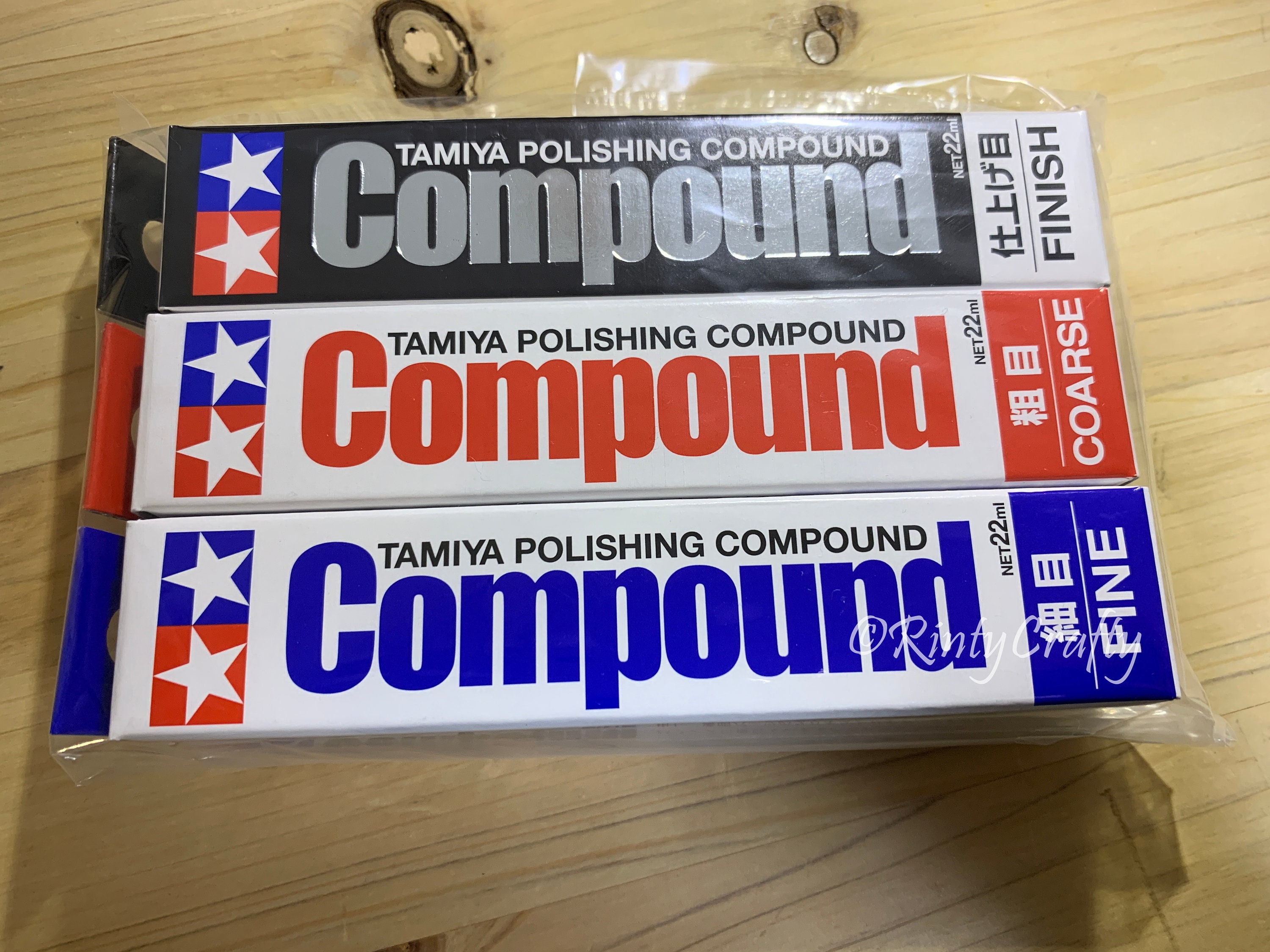 How to polish plastic - with Tamiya compounds 