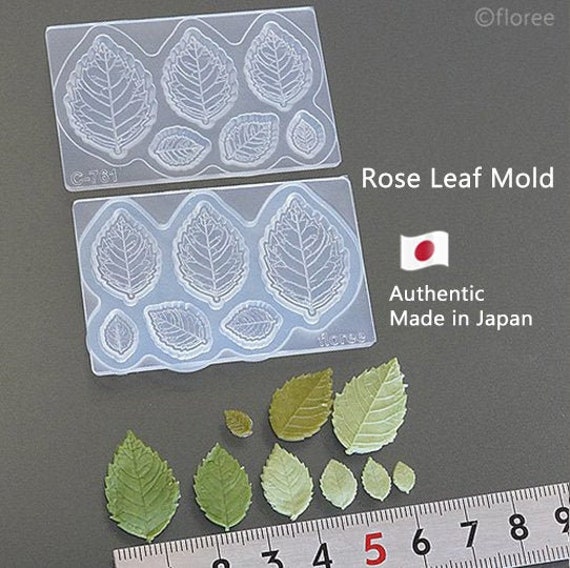 Silicone Mold Leaf Mold for Silver Clay Jewelry Leaf Pendent 