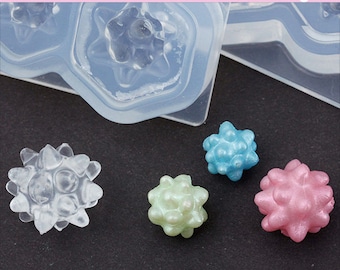 Silicone Mold, Miniature Confeito Candy Mold, Konpeito Sweets Traditional Japanese Dagashi Beads, for UV Resin, Polymer Clay, Epoxy