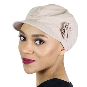 Brighton COTTON Newsboy Cap for Women Chemo Headwear
