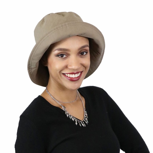 Sunnyside 100% Cotton Summer Hat for Women Chemo Headwear 50+ UPF Sun Protection