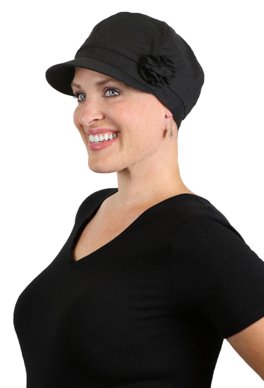Brighton 100% Cotton Newsboy Cap for Women Chemo Headwear