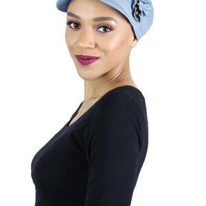Brighton 100% Cotton Newsboy Cap for Women Chemo Headwear image 13