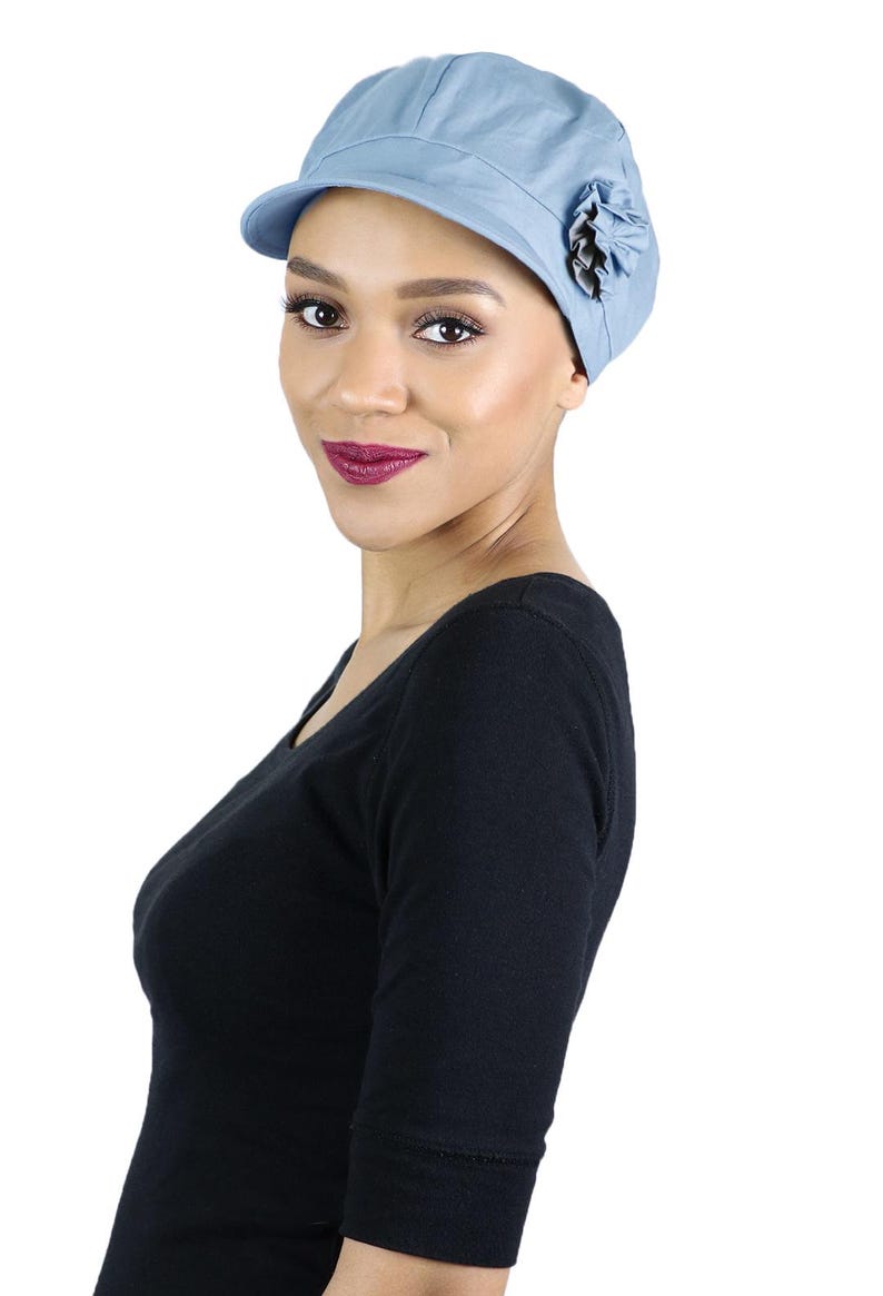 Brighton 100% Cotton Newsboy Cap for Women Chemo Headwear image 13