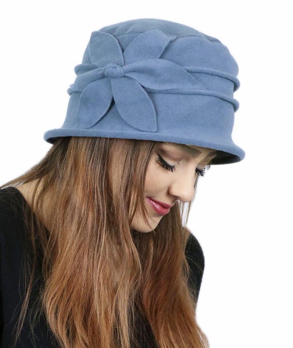 Fleece Flower Cloche Hat for Women Chemo Headwear Soft on Sensitive Scalps Cancer Headwear | Chemo Hats | Women main image 4