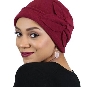 Gorro de lã com estampa de borboleta para mulheres, ideal para quimioterapia, perfeito para o outono e inverno. imagem 13