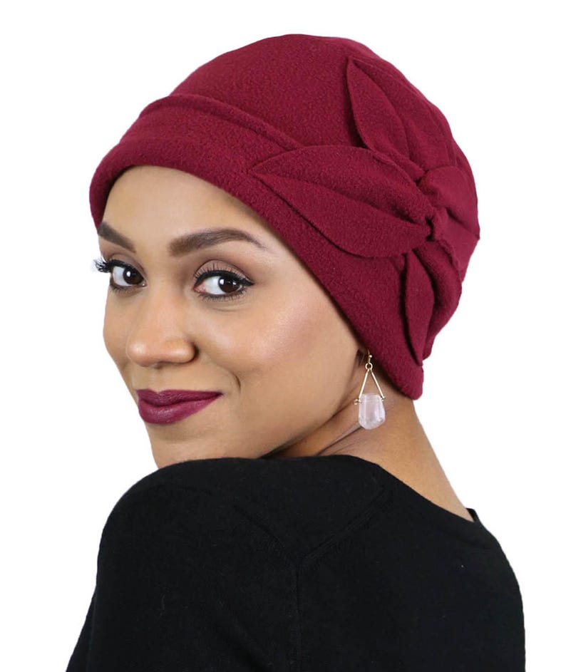Gorro de lã com estampa de borboleta para mulheres, ideal para quimioterapia, perfeito para o outono e inverno. imagem 13