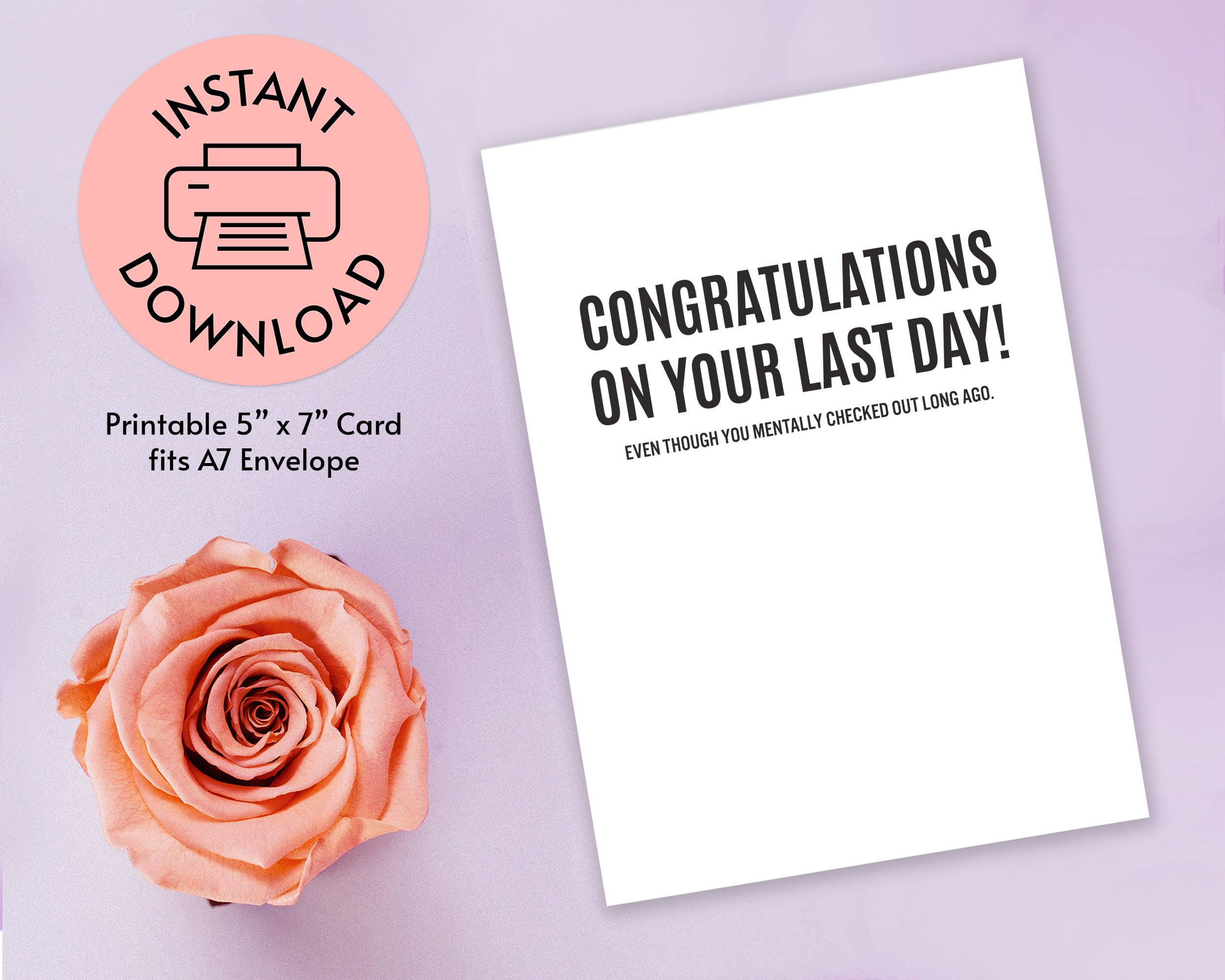 Printable Goodbye Coworker Card Funny Coworker Leaving Gift - Etsy Canada