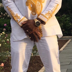 African Men Top and Pants, African Gentleman Wear, African Shirt, African  outfit, African Clothing for Men, African Attire, Men Clothing