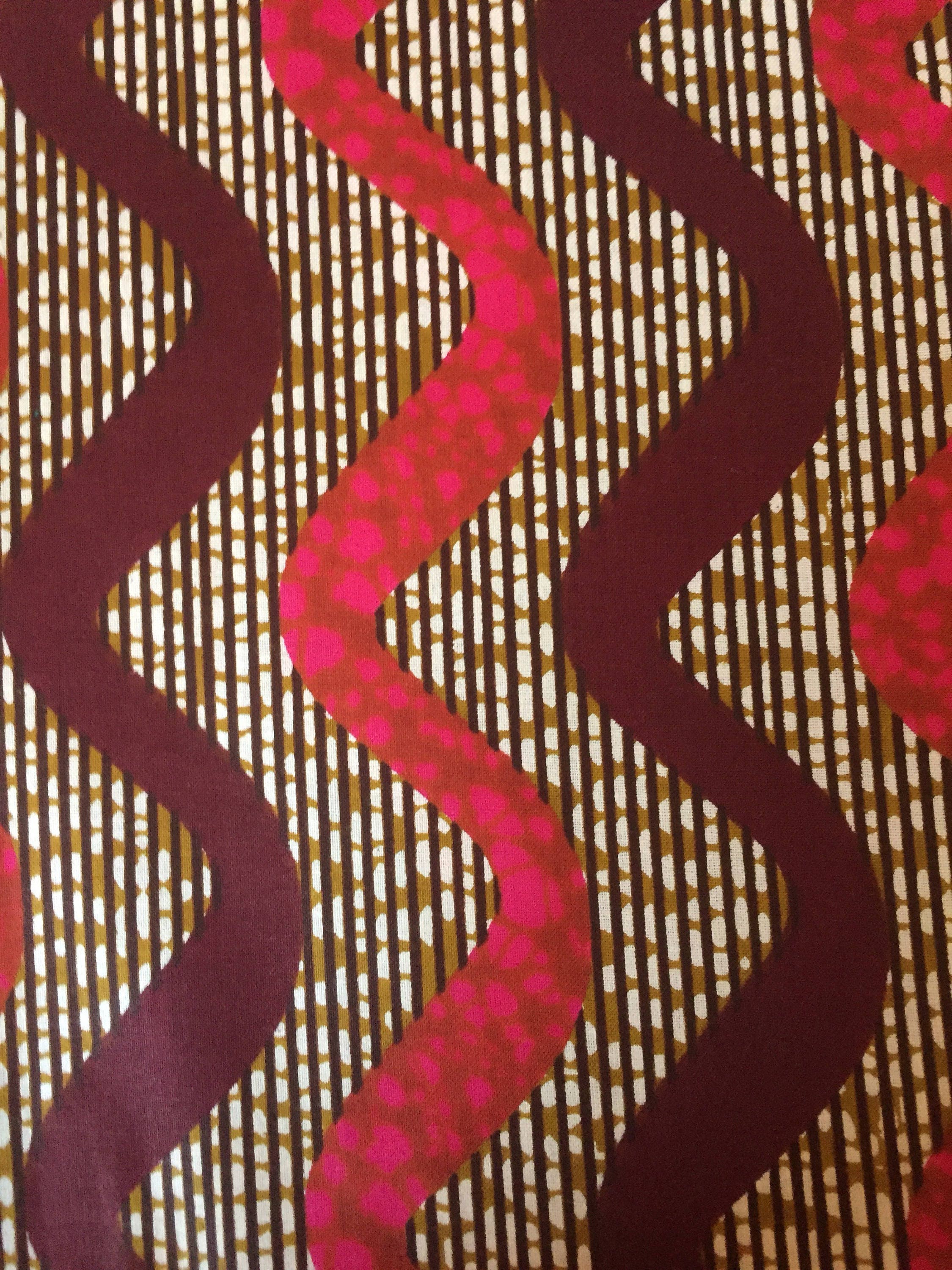 Pink Ankara Fabric by the Yard African fabric by the Yard Etsy