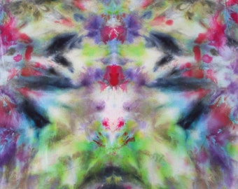 Ice Dyed T shirt Unisex Men's Size L