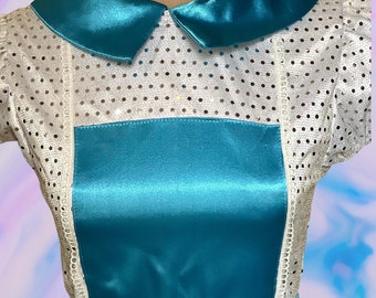 Handmade Alice with Apron Teens Adult Theater Ballet Costume