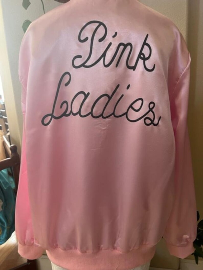 Plus Size Plain Pink Ladies Jacket Personalized Can Print Etsy