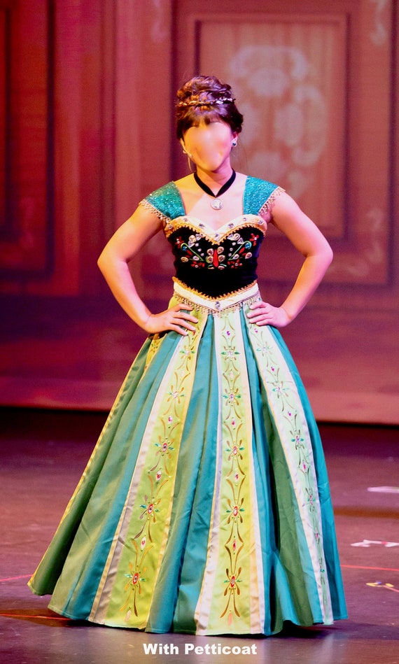 elsa frozen green dress