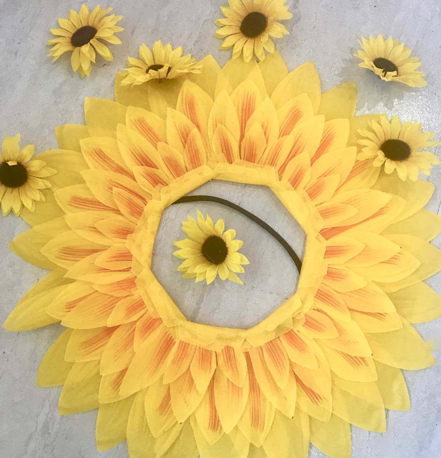 Clothing Women Men Diy Flowers Sunflower Embroidery - Temu