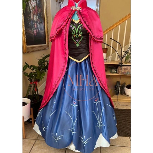 Vestito anna deals frozen adulto