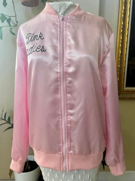 Plain Pink Ladies Jacket Personalized 