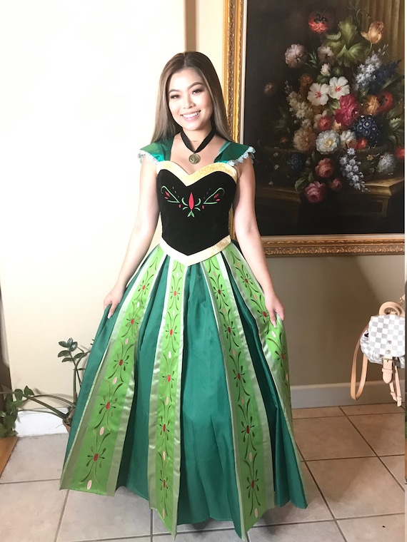 Elsa green dress Clearance