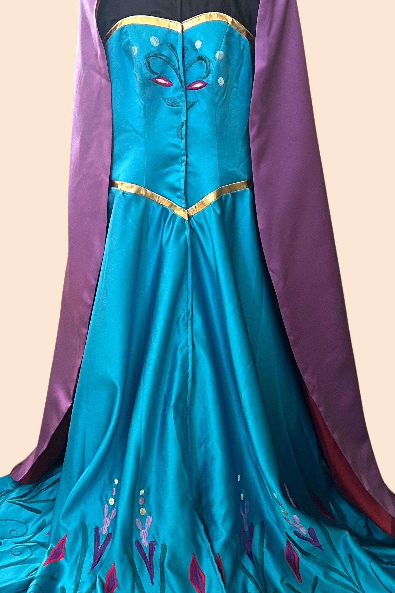 sachin and babi light blue dress Disney Snow Queen Elsa Premium Gown (Assorted Sizes)