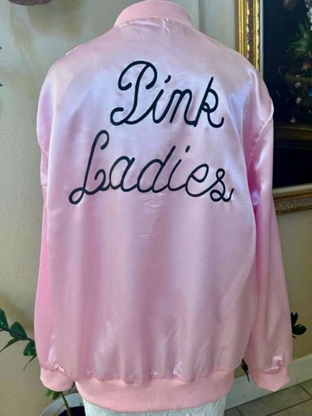 Pink Ladies Jacket Grease - Etsy
