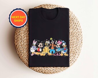 Camiseta de Disney Friends, Camiseta de Mickey's Friends, Camiseta de personajes de Disney, Camiseta de Disneyland, Camiseta de viaje a Disney, Camiseta de Magic Kingdom, Camiseta de Disney