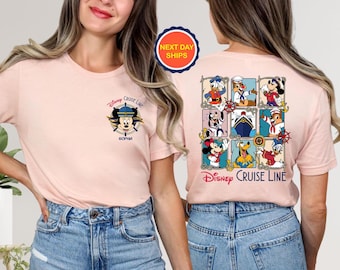 Personalization Disney Cruise Line Shirt, Minnie Cruise Shirt, Mickey And Friends Trip Shirt, Minnie Cruising Shirt, Disney Vacation Shirt